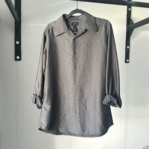 Claiborne Dress Shirt Large Button Down